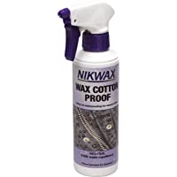 Nikwax algodón encerado prueba en spray Impermeables